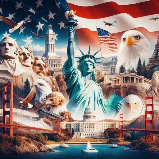 USCIS Naturalization Test app icon